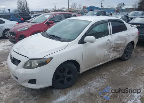 2010 Toyota Corolla Le z USA, uszkodzony, nr VIN JTDBU4EE3A9095076
